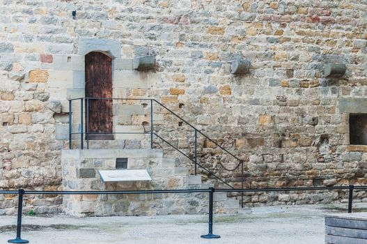 Ramparts of the Medieval City of Carcassonne in the Aude in France