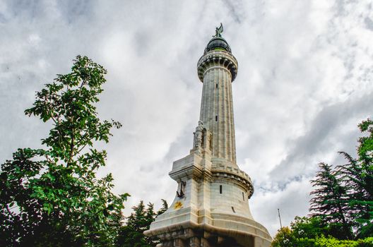 Faro della Vittoria - Trieste Victory Lighthouse Italy .