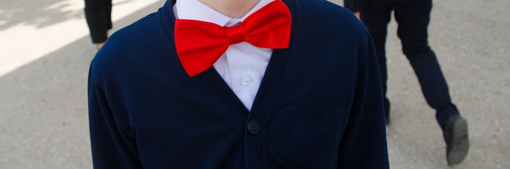 men's bow tie with white shirt