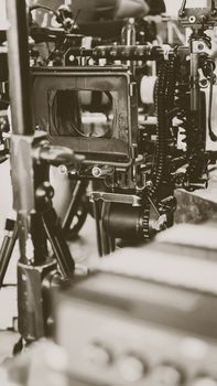 Professional camera equipment, Film production crew