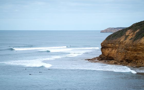 Bells beach on Great Ocean Road, Australia