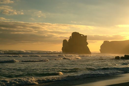 The beach at Gibson's Steps near the Twelve Apostles