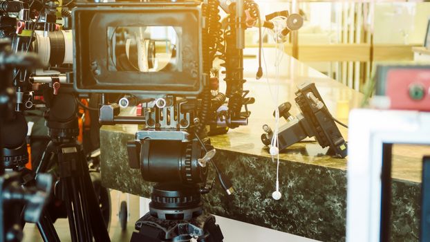 Professional camera equipment, Film production crew