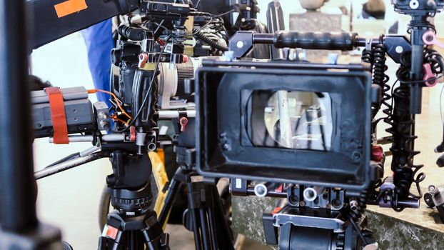 Professional camera equipment, Film production crew
