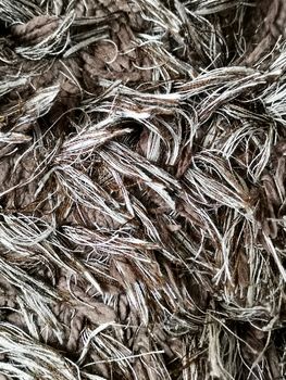 carpet with long hair. texture full frame background photo