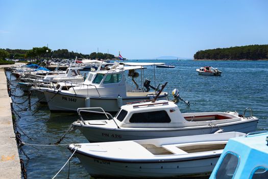 Boat parking in Split