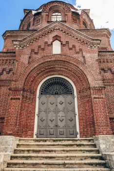 Church of the Theotokos Joy of All Who Sorrow at the Ioanno-Predtechensky Monastery in City-Island Sviyazhsk, Russia.