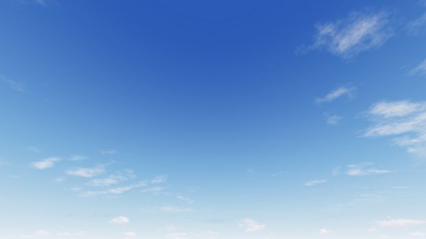 Cloudy blue sky abstract background, blue sky background with tiny clouds, 3d rendering

