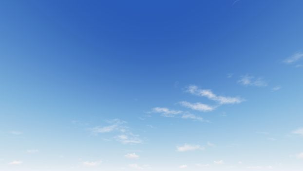 Cloudy blue sky abstract background, blue sky background with tiny clouds, 3d rendering

