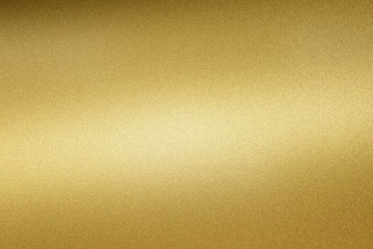 Glowing gold steel tube surface, abstract texture background