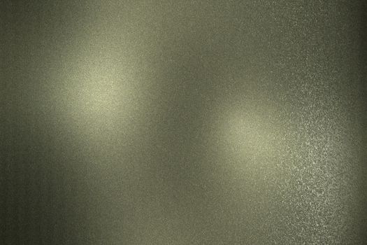 Rough dark green metallic sheet, abstract texture background