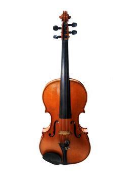 1937 old violin in studio close up
