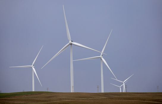 Prairie Wind Farm in Saskatchewan Canada Turbine