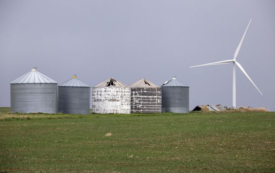 Prairie Wind Farm in Saskatchewan Canada Turbine