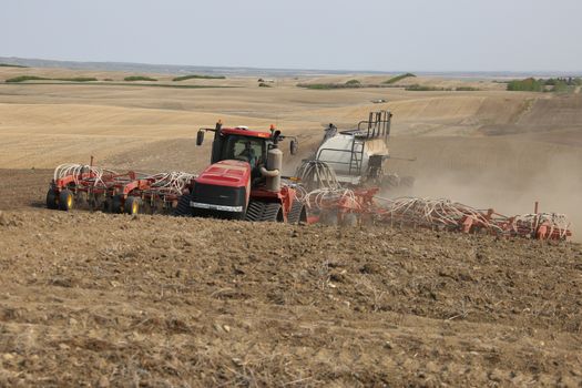 Seeding in Saskatchewan drought conditions Agriculture Canada