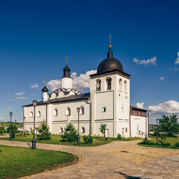 Temple of St. Sergius of Radonezh on Sviyazhsk Island in Russia.