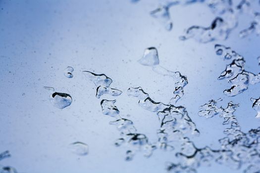 Ice abstract macro natural bokeh background fine art in high quality prints products prints