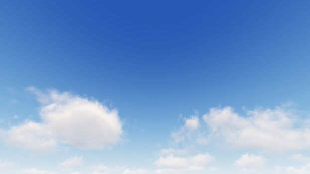 Cloudy blue sky abstract background, blue sky background with tiny clouds, 3d rendering

