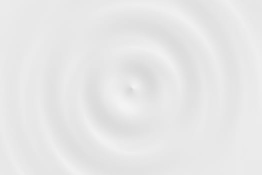 Abstract white liquid ring, soft background texture