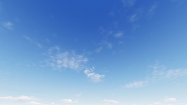 Cloudy blue sky abstract background, blue sky background with tiny clouds, 3d rendering

