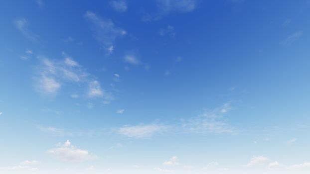 Cloudy blue sky abstract background, blue sky background with tiny clouds, 3d rendering

