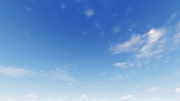 Cloudy blue sky abstract background, blue sky background with tiny clouds, 3d rendering

