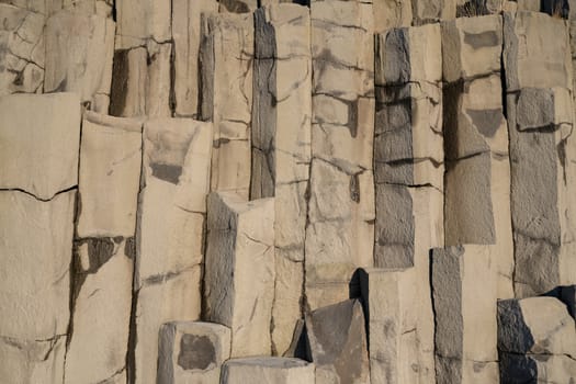 Background, close up image of basalt rocks