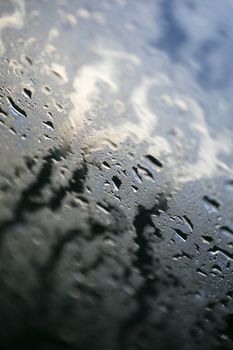 Water drops colorful macro droplets on window amazing background fine art in high quality products fifty megapixels
