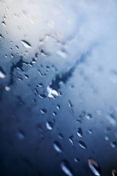 Water drops colorful macro droplets on window amazing background fine art in high quality products fifty megapixels