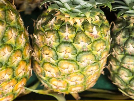 ripe sarawak's pinepaple for sale in serdang night market