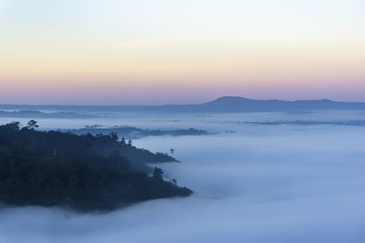 Mist. Cool atmosphere in the morning in the valley

Khao Kho, Phetchabun Province