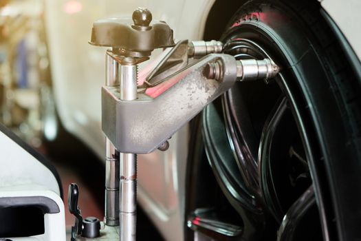 image of Wheels alignment camber
