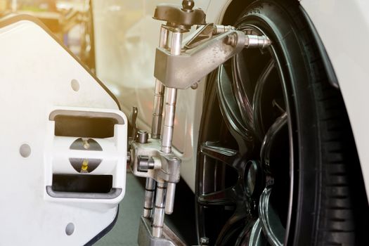 image of Wheels alignment camber