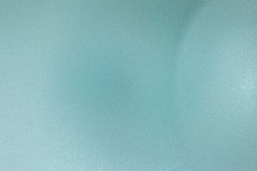 Brushed teal wave metallic sheet, abstract texture background