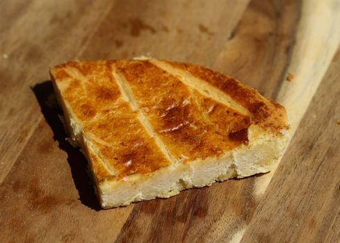Close up of boterkoek