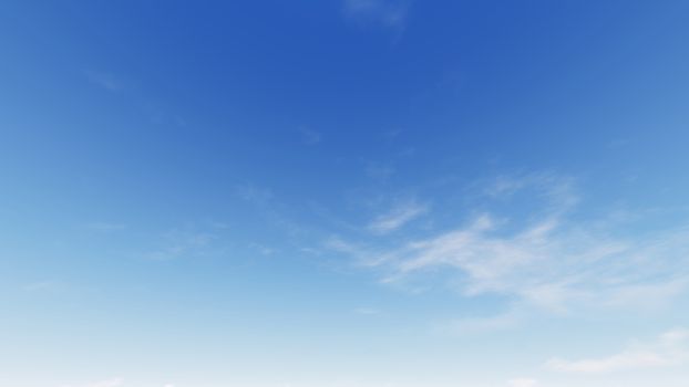 Cloudy blue sky abstract background, blue sky background with tiny clouds, 3d rendering

