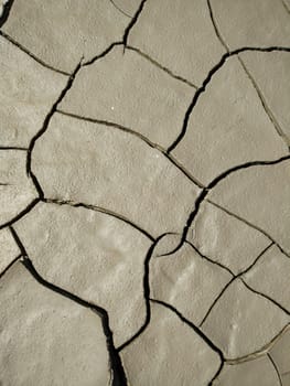 Image of cracked clay. Texture for background. Natural background for your design.