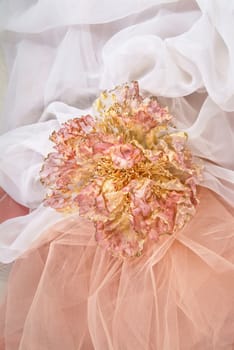 Bouquet of flowers on a studio background