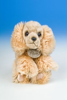 Still life with toy on a studio background