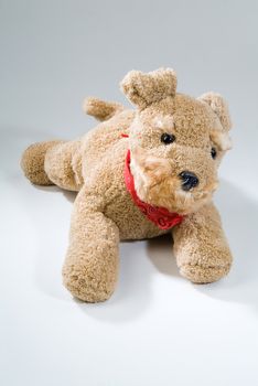 Still life with toy on a studio background