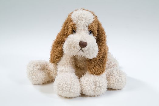 Still life with toy on a studio background