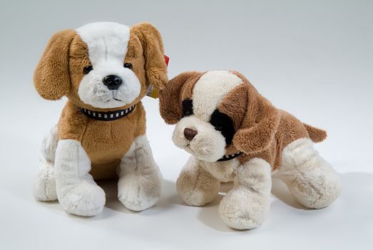 Still life with toy on a studio background