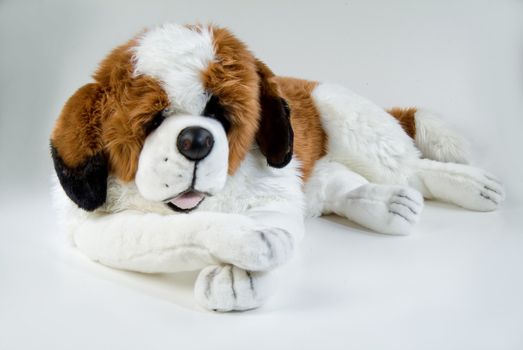 Still life with toy on a studio background
