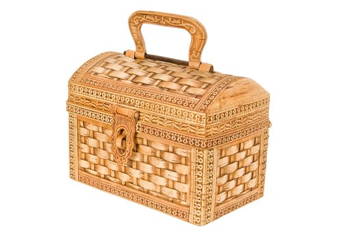 Russian traditional folk handmade make on a studio background