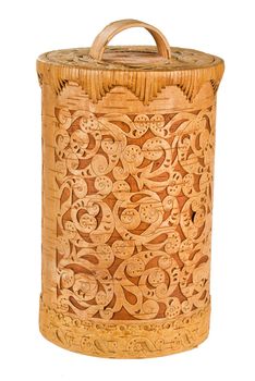 Russian traditional folk handmade make on a studio background