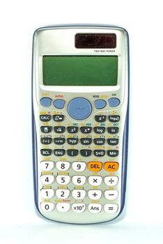 Scientific Calculator on white background.