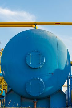 Water treatment plants of the Waterworks in Thailand.