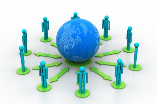 Concept of global business network