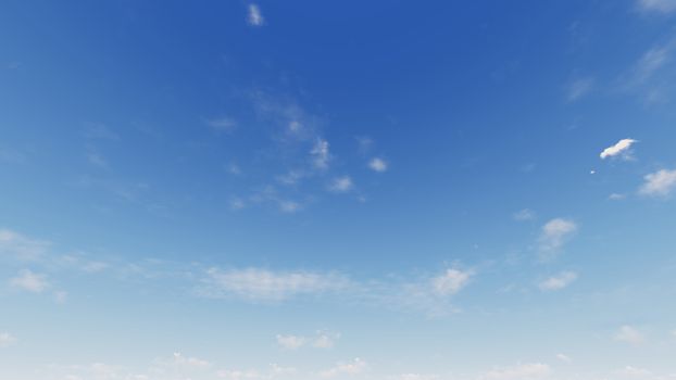 Cloudy blue sky abstract background, blue sky background with tiny clouds, 3d rendering

