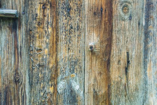 old, grunge wood panels used as background